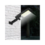 Set 4 X Proiector solar 6 celule, 30W, 120 LED, cu senzor de miscare + Lanterna multifuntionala Swat CADOU